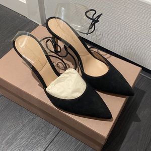 Gianvito Rossi Black/Transpare High Heels EU37